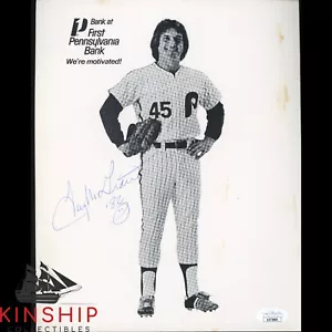 Tug McGraw signed 8x10 Photo JSA COA Phillies 1980 World Series Auto B986 - Picture 1 of 2