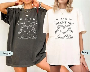 Camisa Anti San Valentín, Camiseta Anti San Valentín Club Social, Mejor Amigo Cristo - Imagen 1 de 4
