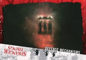 Tarjeta base paralela roja de Stranger Things al revés, Defense (60) #41/50 - Imagen 1 de 2