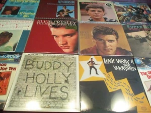 ELVIS PRESLEY ORBISON HOLLY EVERLY BROTHERS RICKY NELSON AVALON DARIN & HITS SET - Picture 1 of 1