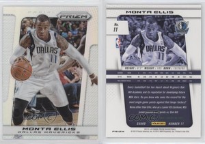 2013-14 Panini Prizm Silver Prizm Monta Ellis #11