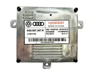 LED Xenon Ballast Controller Original 4G0907397R VW Touareg 7P5 2014- - Picture 1 of 5