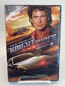Knight Rider Season 2 DVD 4-Disc Set 80s TV Series David Hasselhoff KITT NEW! - Imagen 1 de 2