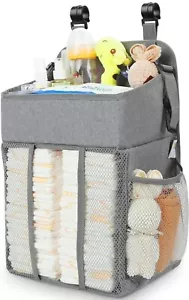 Maliton Changing Table Diaper Organizer Baby Hanging Diaper Stacker Nursery Cady - Picture 1 of 6