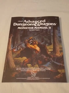 Dungeons & Dragons Reprint Of Monster Manual II Softcover 1st Edition - Picture 1 of 18