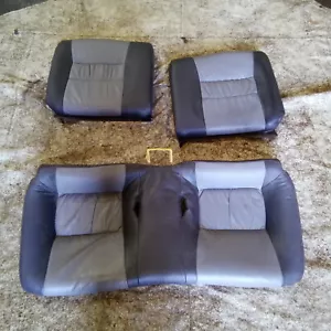 Toyota Celica Mk7 T230 1999-2006 PAIR Upper & Lower Leather Rear Bench Seat PICS - Picture 1 of 17