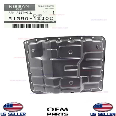 Genuine OEM Transmission Oil Pan Various Nissan Infiniti Models 31390-1XJ0C - Image 1 of 2
