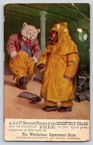 Roosevelt Bears Wertheimer Dept Store Free Poster Giveaway Promotional Postcard  - Picture 1 of 2