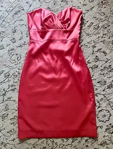 LADIES EVENING DRESS,  PINK TONE. - BRAND REVIEW, SIZE 6.   LIKE NEW!. - Picture 1 of 4