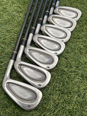 Cleveland Tour Action TA3 Irons / 3,4,6,7,8,9,PW / R-Flex Graphite Shafts - Image 1 of 4