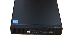 HP Prodesk 400 G2 DM Tiny Mini Micro PC G4400T 8GB RAM 256GB SSD Windows 11 Pro - Picture 1 of 11