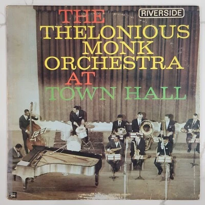 Thelonious Monk Orchestra - At Town Hall Vinyl LP - Mono - Riverside RLP 12-300 - Image 1 of 4