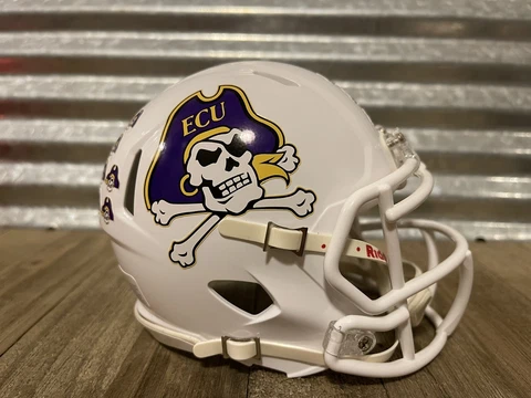Custom East Carolina Pirates Speed Mini Helmet Cover