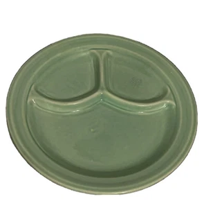 1 piastra griglia vintage in schiuma di mare verde Bauer? Ceramica Divisa Ristorante Merce - Foto 1 di 9