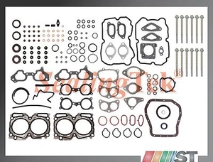 Fit 04-06 Subaru EJ255 EJ257 Turbo DOHC Engine Full Gasket Set w/ Head Bolts Kit - Foto 1 di 1