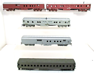 FIVE SOUTHERN PACIFIC HEAVYWEIGHT MOW PASSENGER CAR CONVERSIONS-HO SCALE