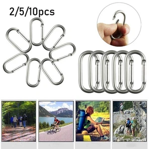 Climbing Carabiner Camp Mountaineering Hook Travel Kit Schnabel Schlüsselkette - Picture 1 of 15