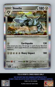 SV04: Paradox Rift #125/182 Steelix Holo Rare - Picture 1 of 2