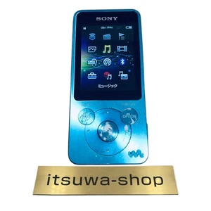 Reproductor de MP3 Sony Walkman NW-S14 azul Bluetooth usado con radio FM de J... - Imagen 1 de 13