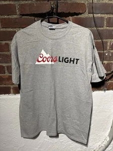 Coors Light Beer Vintage Tee Men’s T Shirt Size XL  - Picture 1 of 3