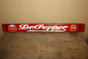 Letrero De Colección Dr Pepper Soda Pop Tienda General 32" Puerta Push Pull Bar Porcelana Metal - Imagen 1 de 10