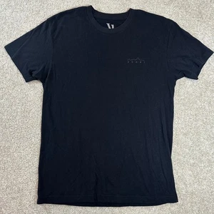 Vuori Mens Medium Black T Shirt Short Sleeve Athletic Casual Graphic Tee - Picture 1 of 5