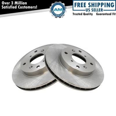 Front Disc Brake Rotor Pair Set for 1998-2002 Honda Accord 1998-1999 Acura CL - Image 1 of 4