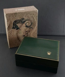 Vintage ROLEX Seahorse BOX Set for Oyster Perpetual Date 1501. Ca 1970's - Picture 1 of 16