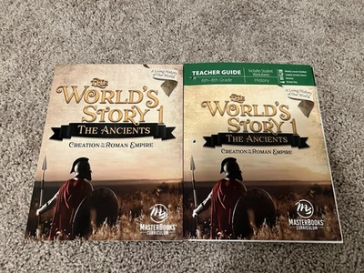 Masterbooks The World’s Story 1: The Ancients Creation to Roman Empire - Imagem 1 de 2