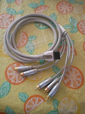 NINTENDO WII COMPONENT AV AUDIO HD VIDEO CABLE RVL-011 OFFICIAL OEM - Image 1 of 4