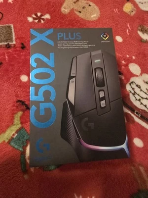 Logitech G502 X PLUS LIGHTSPEED Wireless Gaming Mouse - Black - Image 1 of 2