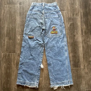 Jnco Frankenflame Wide Leg Big Pockets Size 14 - Picture 1 of 11