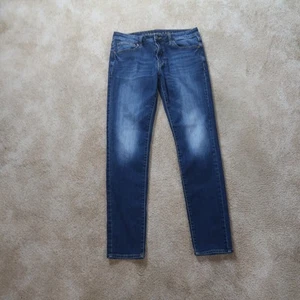 American Eagle Skinny Jeans Men's 33x34 Blue Flex Stretch Denim - Picture 1 of 11