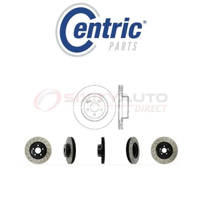 Centric C-TEK Drilled Disc Brake Rotor for 2000-2002 Mercedes-Benz S500 5.0L wo Foto 1 de 4