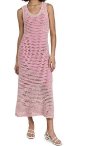 XS 10 Crosby Derek Lam Eliana Strick Ösen Maxikleid dehnbar XS oder Small - Bild 1 von 7