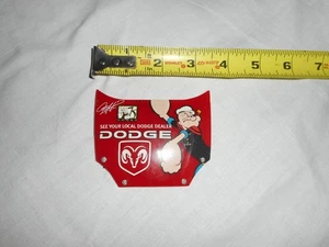 Jeremy Mayfield #19 Dodge Dealers/Popeye 75th Anniv Toy Hood Plastic - Picture 1 of 5