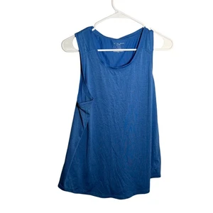 Camiseta sin mangas Tek Gear para mujer grande azul sin mangas DryTek atlética ventilada - Imagen 1 de 7