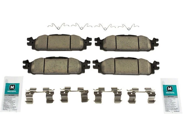 Juego de pastillas de freno delanteras Motorcraft 69GR59Y para Ford Flex 2009-2019 repuesto original Foto 1 de 1