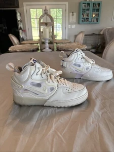 Size 9 - Nike Air Force 1 React Mid Summit White - Picture 1 of 12