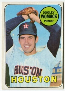1969 Topps #594 Dooley Womack Houston Astros Hi# - Picture 1 of 2
