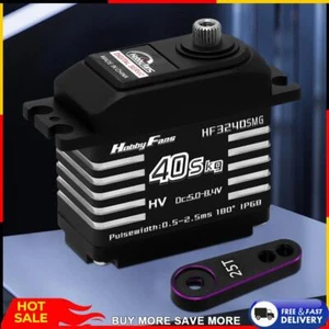 40 kg RC Digitale Servosmetall -Gear -Servos für 1/12 1/10 1/8 RC Car RC Crawler - Bild 1 von 21