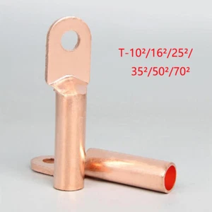 DT-10² -70² Anillo de cobre Terminales de batería Cable de soldadura Conectores Nuevo - Imagen 1 de 17