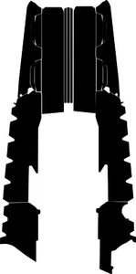 SKI DOO REV GEN 5 SUMMIT RENEGADE FreeRide Backcountry Black Tunnel Wrap Kit 850 - Picture 1 of 1