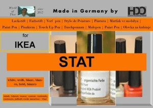 Lackstift, Farbstift für IKEA STAT weiß - Bild 1 von 1