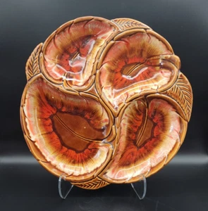 Studio Art Pottery Maurice California 4 Leaf Dish Serving Bowl Vintage IM-104 - Picture 1 of 14