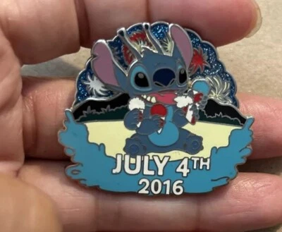 Pin Spinner STITCH Lilo & Stitch 4 de JULIO 2016 Disney Edición Limitada Le 3500 Foto 1 de 4