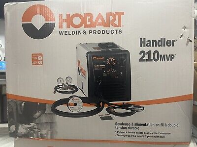 Hobart 500553 Handler 210 MVP MIG Welder Dual Voltage Metal/Aluminum  -New • 899$
