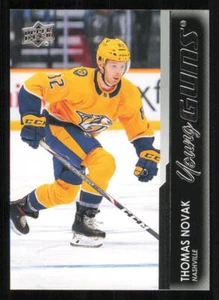 2021-22 Upper Deck #476 Thomas Novak Young Guns RC - Picture 1 of 2