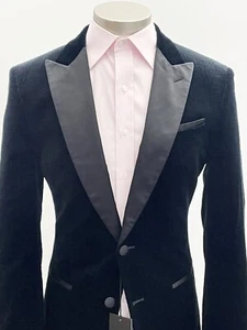 HUGO BOSS SLIM FIT TEXTURED VELVET TUX/DINNER JKT SIZE 38L — *SALE* - Picture 1 of 21