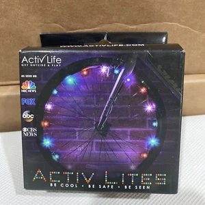 Activ Life Strip LED Bicycle Bike Tire Wheel Lights Galactic 1 wheel pack - Picture 1 of 4